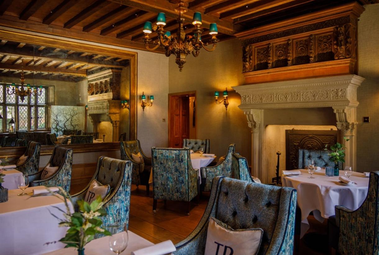 The Tudor Pass restaurant at Great Fosters