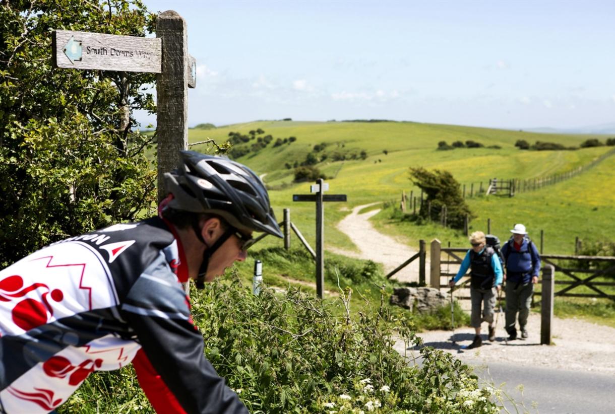 Cycling the South Downs Way