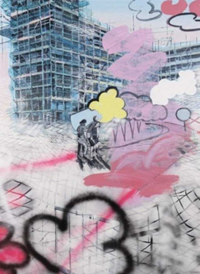 Spray Painting Contemporary Art Workshop