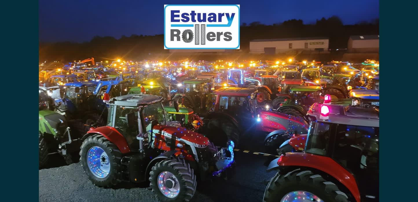 Estuary Rollers Christmas Tractor Run