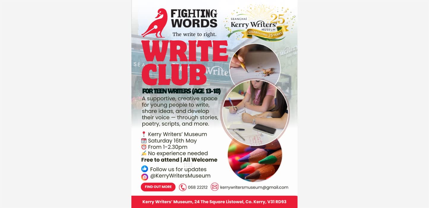 Write Club | Creative Writing Workshop for Teens