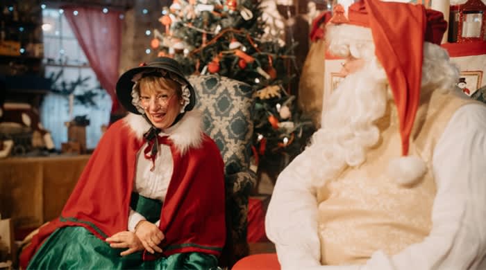Visit Santa and his Elves at Ulster American Folk Park