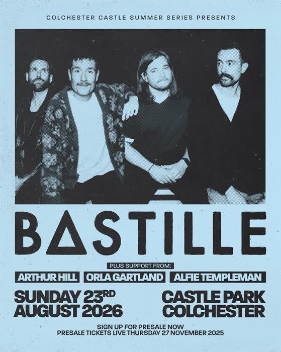 Colchester Castle Summer Series: Bastille
