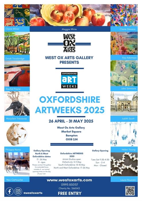 Oxfordshire Artweeks at the West Ox Arts Gallery