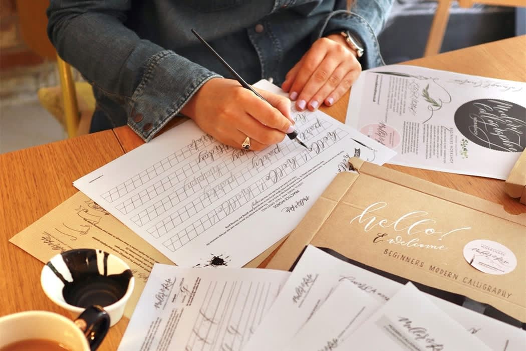 Modern Calligraphy Workshop with Mellor & Rose (Half-Day)