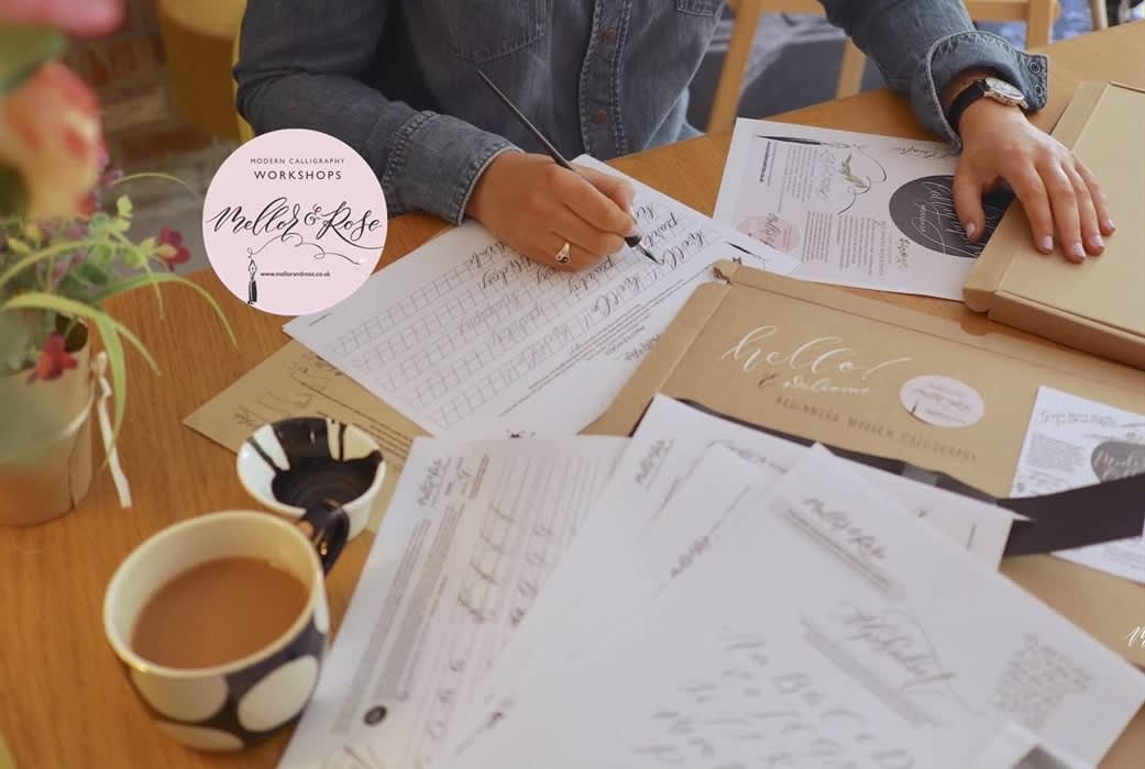 Modern Calligraphy Workshop at Highgrove Gardens