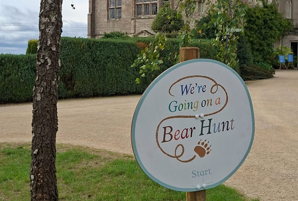 We're Going on a Bear Hunt at Newark Park