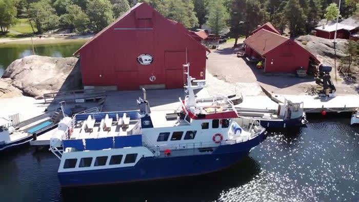 Badebåten / MS Bragdøya til Bragdøya