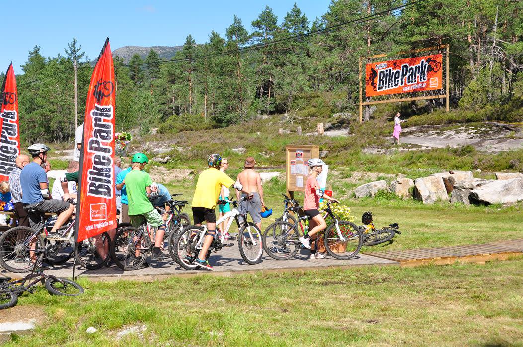 TrollAktiv Bike Park in Evje