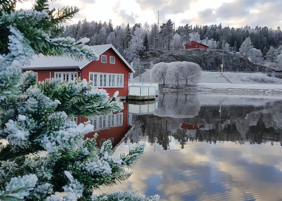 Julebord på Båtcafeen, Ørje