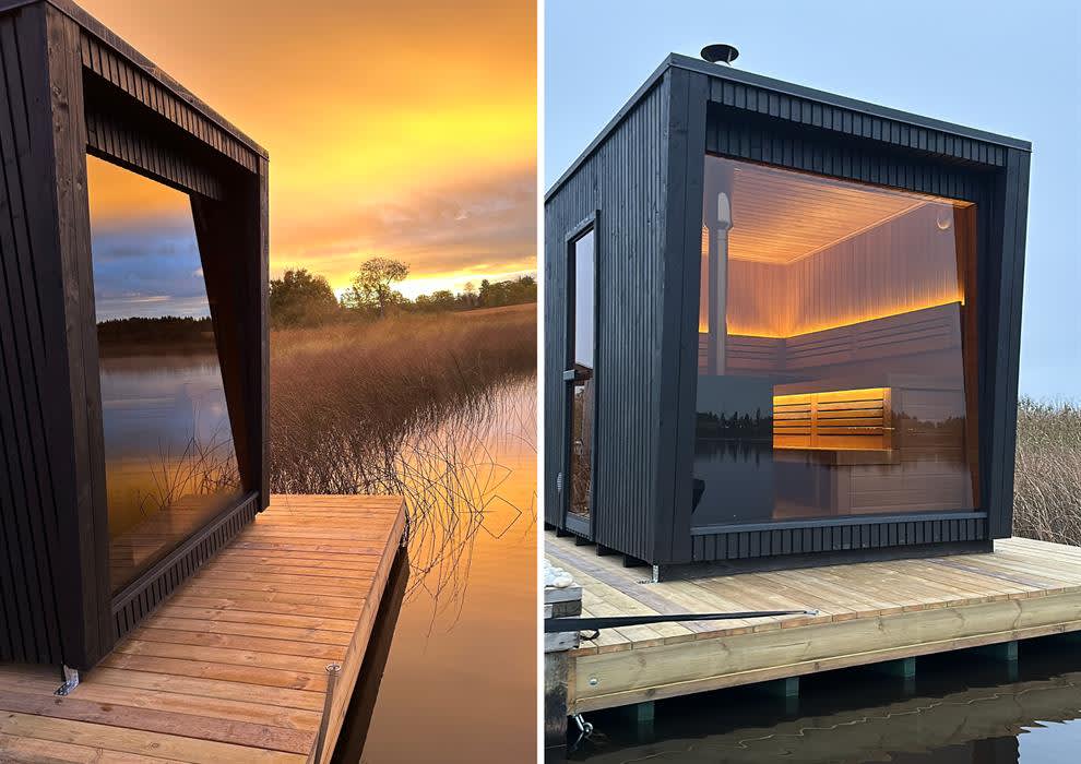 The sauna at Mosebyødegård, Ørje