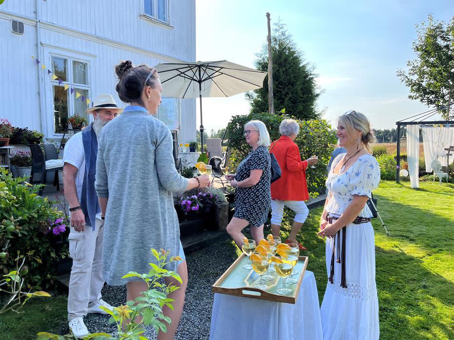 Dagstur gruppe til håndverksruta i Rakkestad