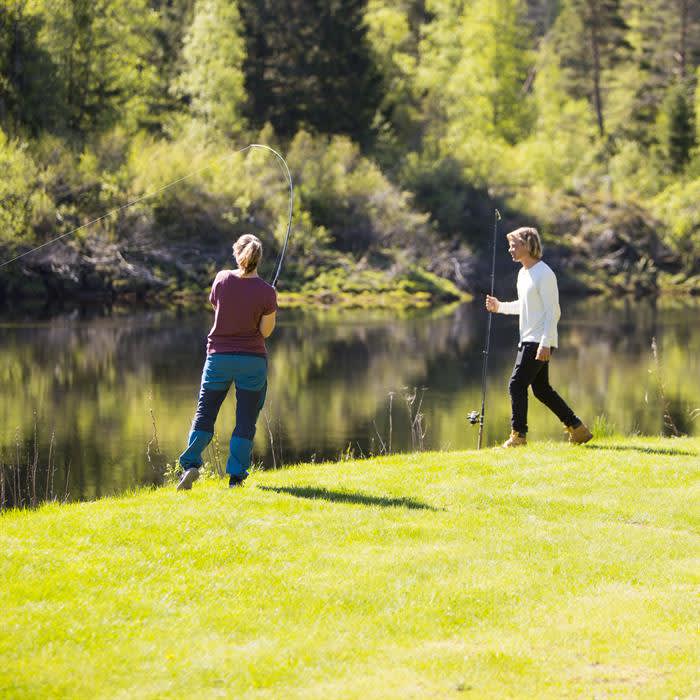 Laksefiske i Mandalselva