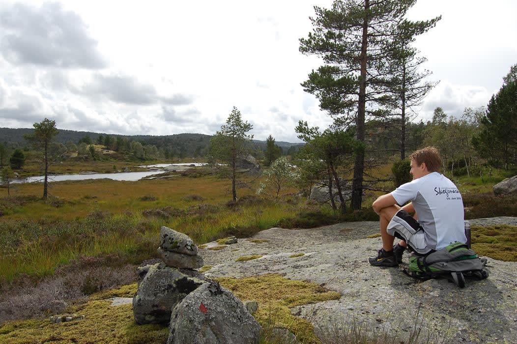 The Child Wanderer path in Southern Norway