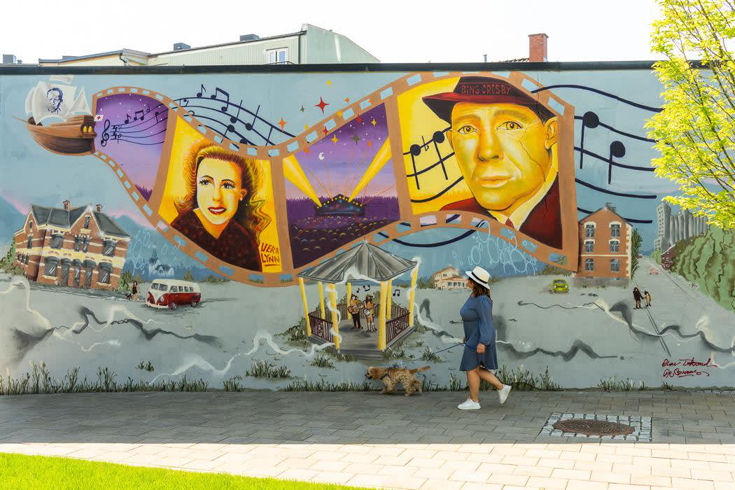 Wallpaintings in Mysen