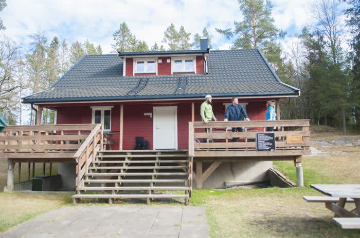 Elverhøy kystled hytte