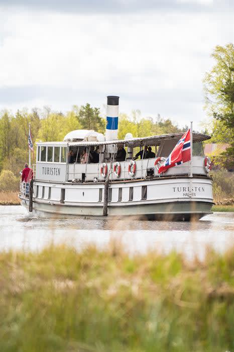 D/S Turisten: Båttur på Haldenkanalen