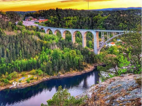 Gamle tollstasjon til Hjelmkollen