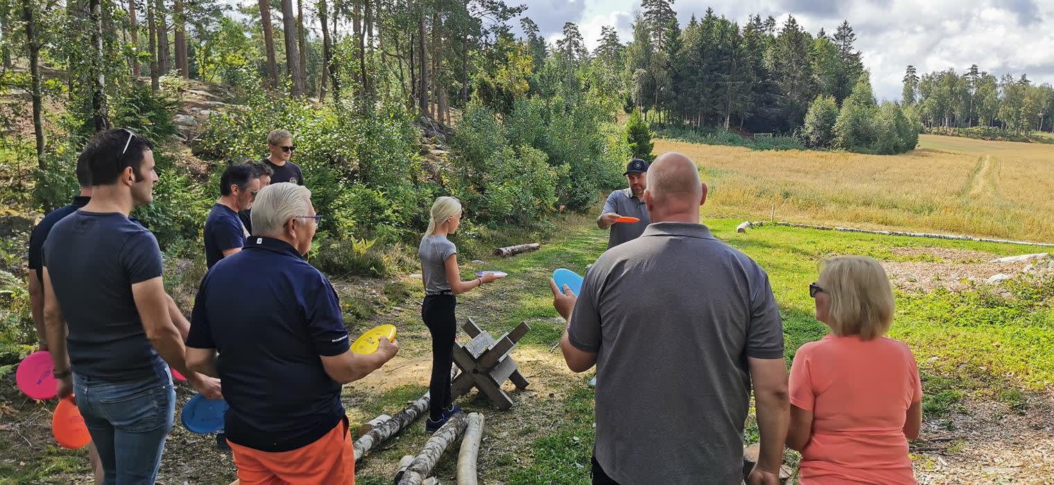 Discgolf i Østgaardskogen