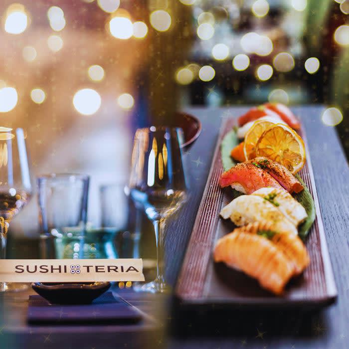 Julebord på Sushi-Teria, Knapstad