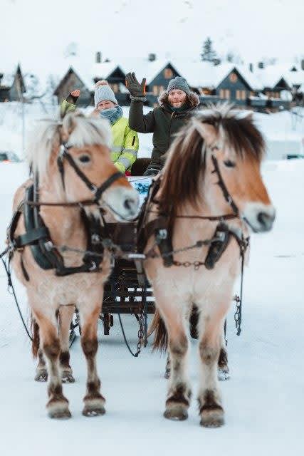 Guidet tur med hest i Åseral