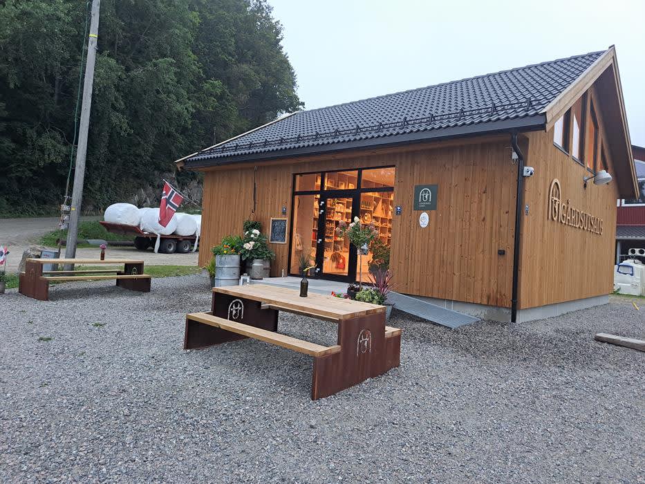 Gårdsbutikk på Lindesnes gård