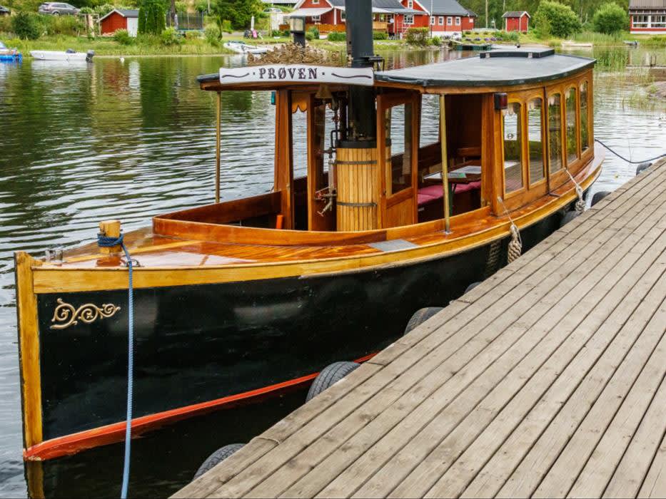 Turkjøring med D/S Prøven på Kornsjø