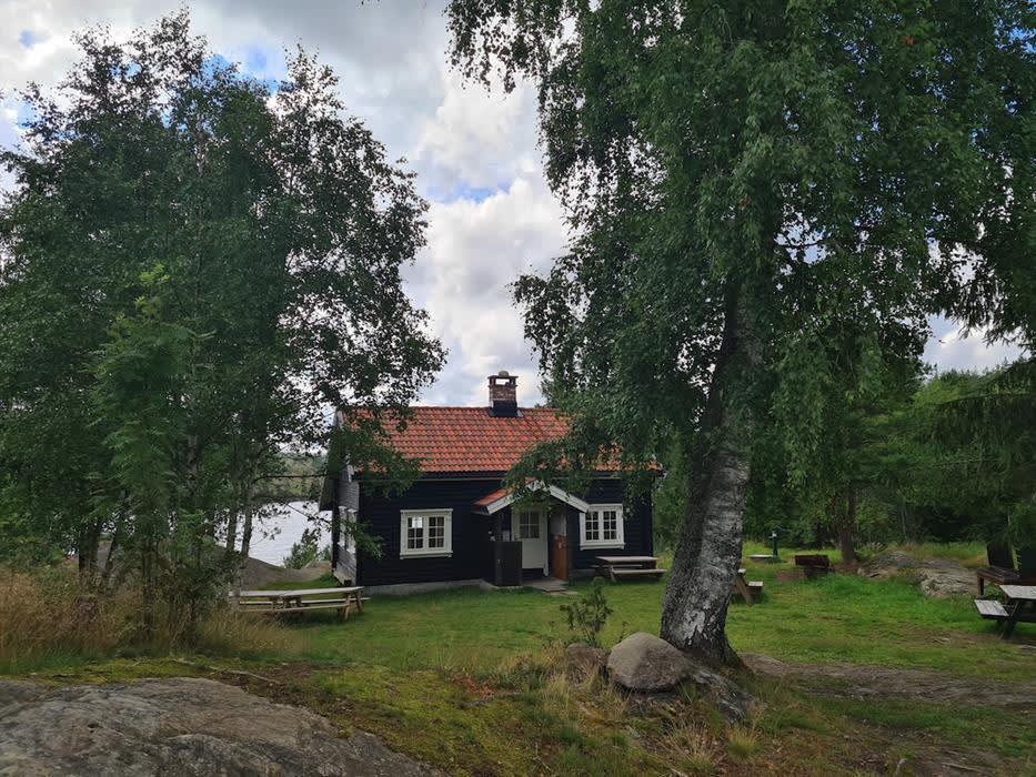 Gammeldags hyttekos ved Ravnsjøvannet