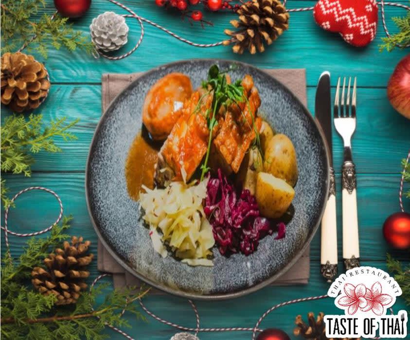 Julebord hos Taste of Thai by Charini, Ørje