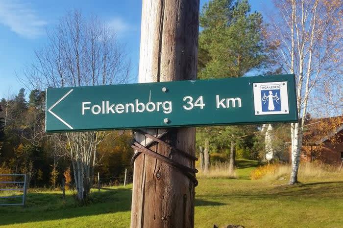 Walkingtour: Ingaleden, Folkenborg
