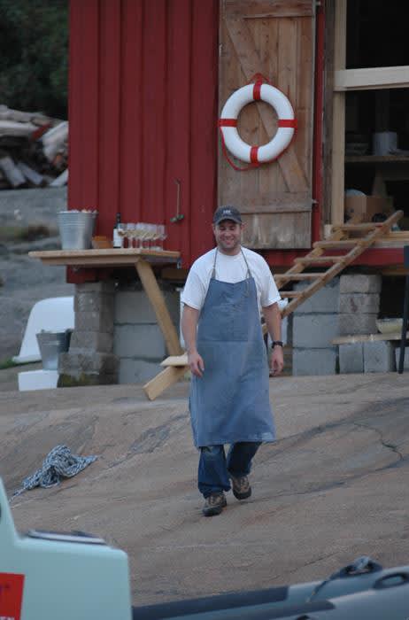 Sjøbua i fjæra
