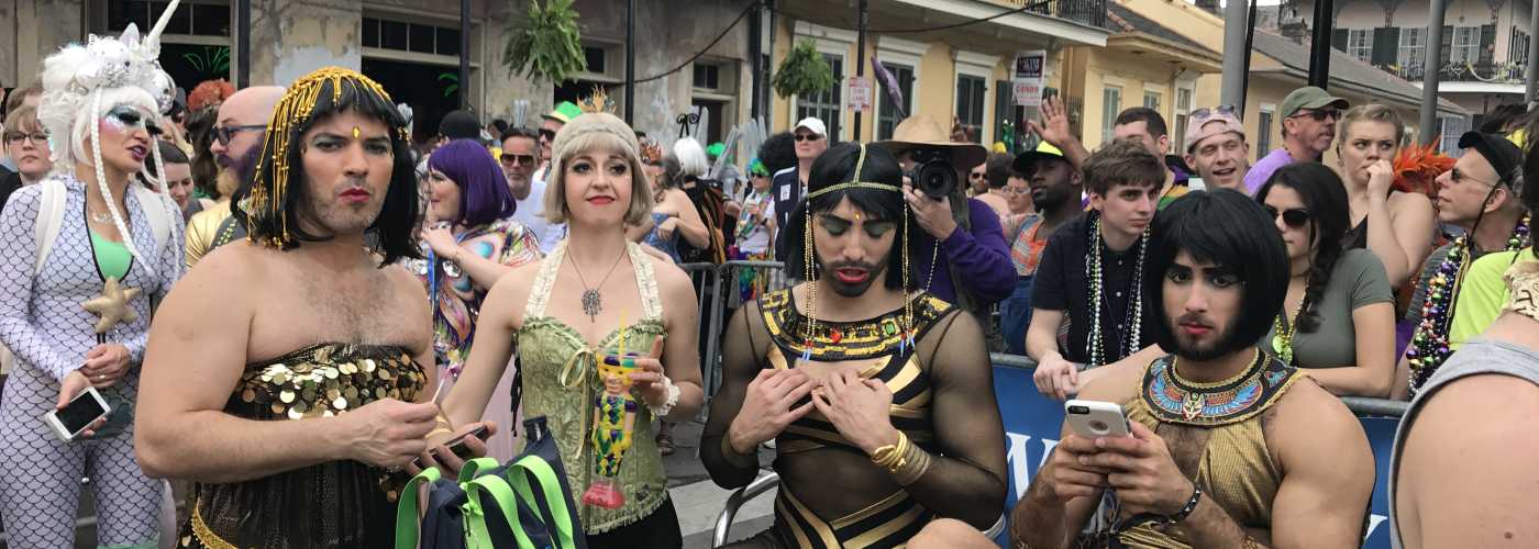 Bourbon Street Awards Gay Mardi Gras New Orleans