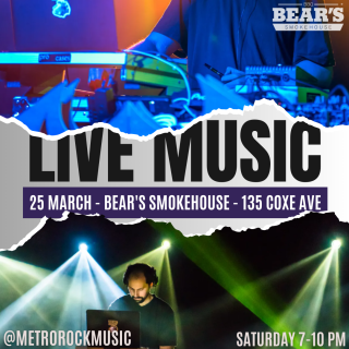 Live Music at Bear's Smokehouse with Metro Rock