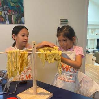 Fresh Pasta and Croissants