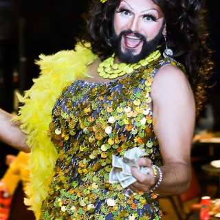 Drag Music Bingo with Divine the Bearded Lady at Highland Brewing Downtown