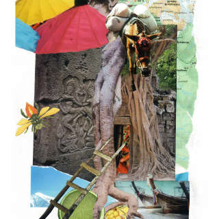 Collage Travelogue: Cut & Paste on the Go with Bridget Benton