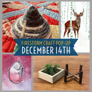 Firestorm Holiday Craft Pop-up