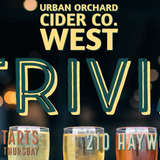 Trivia @ Urban Orchard Cider Co. West- Free to Play, Play to Win!