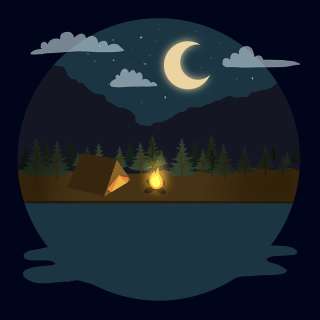 Full Moon Campfire