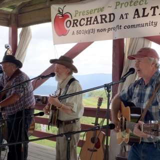 Good Ol' Boys on the Orchard Pavilion Stage