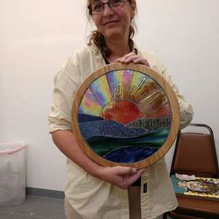 Lazy Susan Turntable Mosaic Workshop