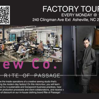 Sew Co./Rite of Passage Factory Tour