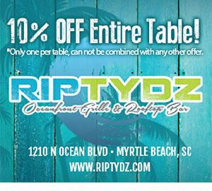 Myrtle Beach, SC Dining Coupons to Print