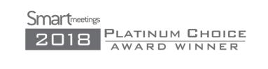 Smart Meetings Platinum Choice Award Winner 2018