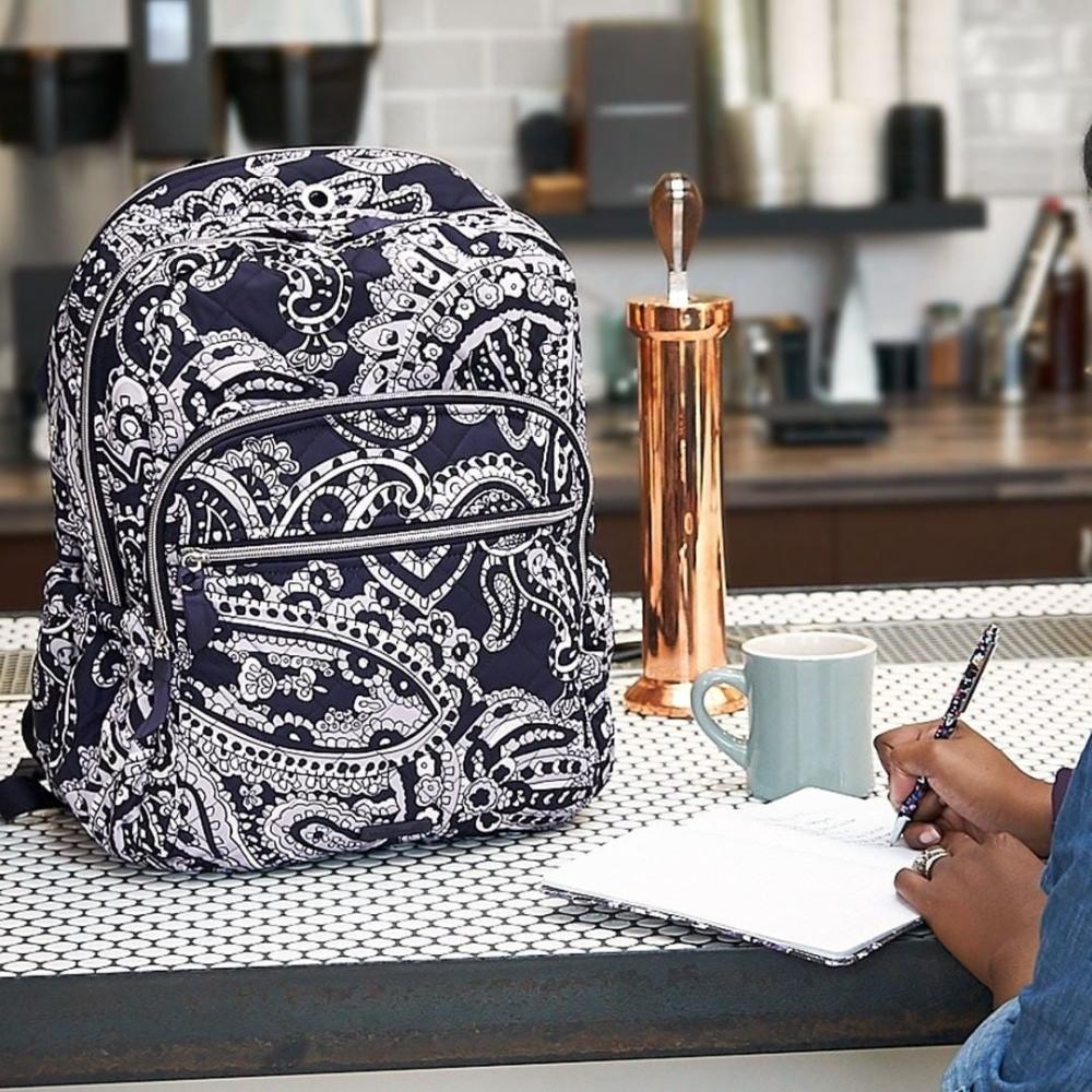 Vera Bradley Backpack and notebook