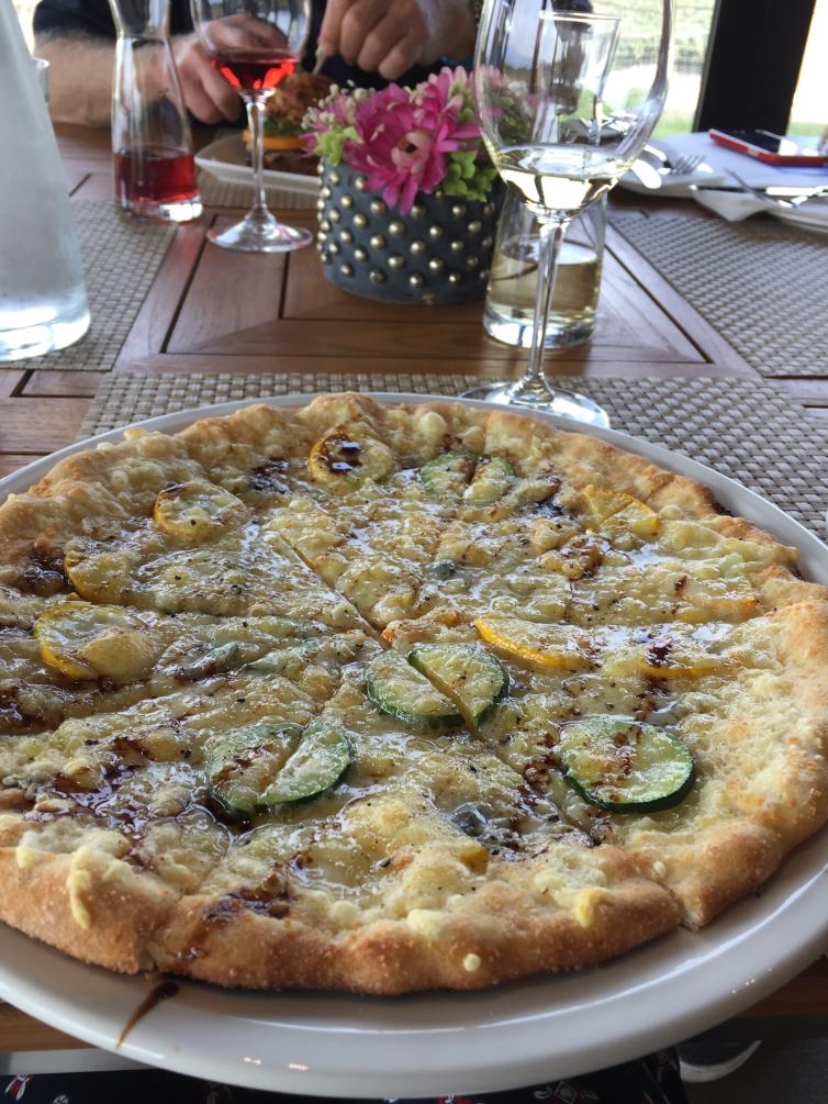Pizza at The Chase Winery