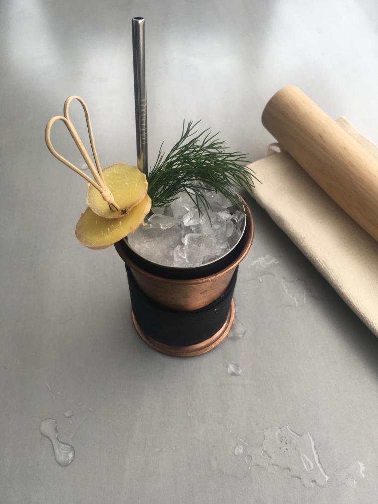 Aquavitus Mule Cocktail