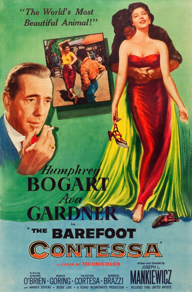 Barefoot Contessa Movie Poster in color