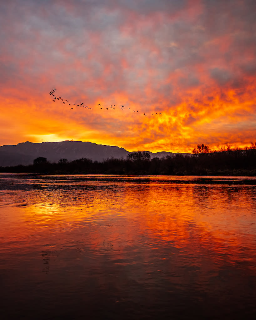 Sunrise on the Rio Grande
