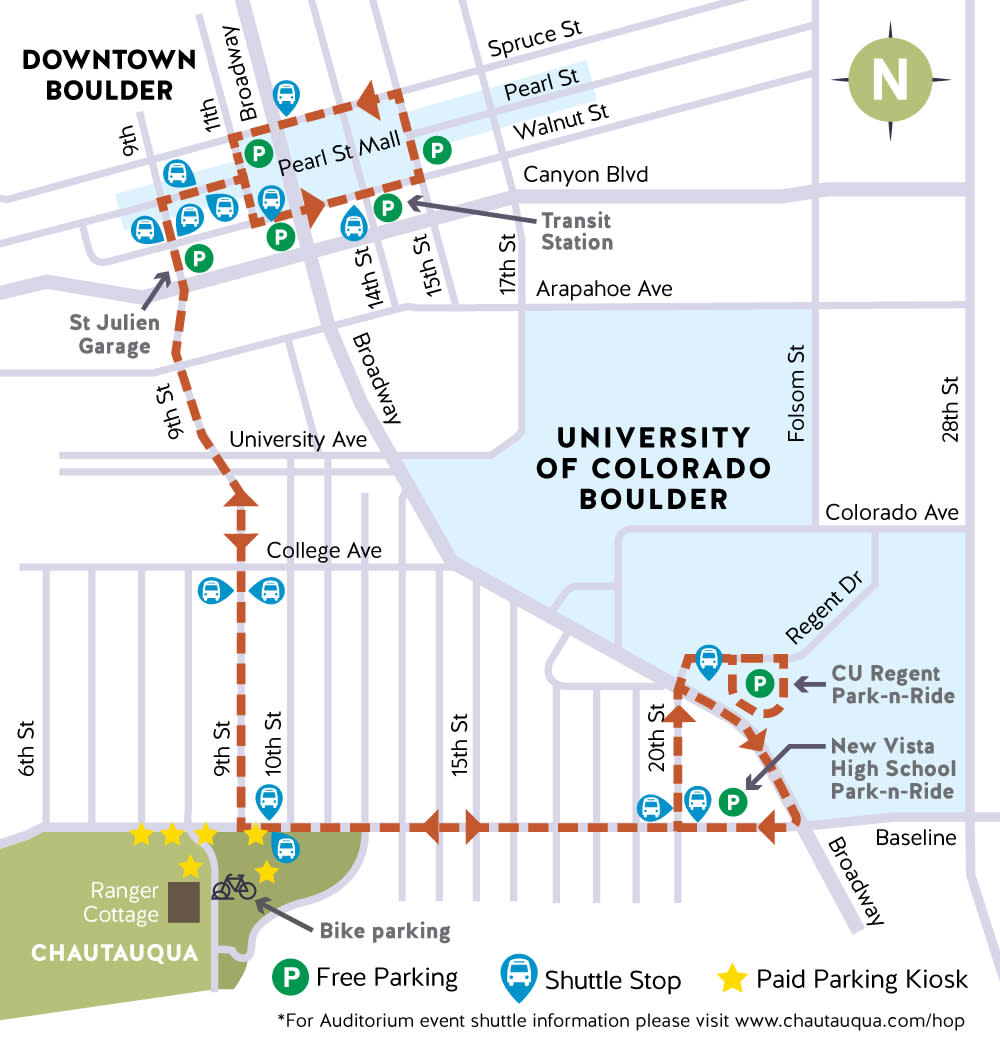 Take the Free Boulder to Chautauqua Shuttle | Avoid Parking Fees